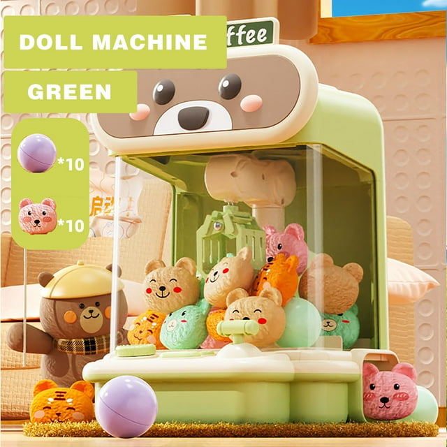 Chmadoxn Home Appliances Home Machine Toys Small Milk Tea Bear Doll Twisted Machine Children Mini Machine a Twister