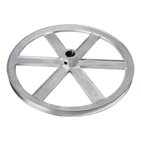 Chicago Die Cast 6 in. D Zinc Single V Grooved Pulley