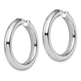 thumbnail image 5 of Auriga Fine Jewelry 925 Sterling Silver 5mm Tube Hoop Earrings for Women, 5 of 6