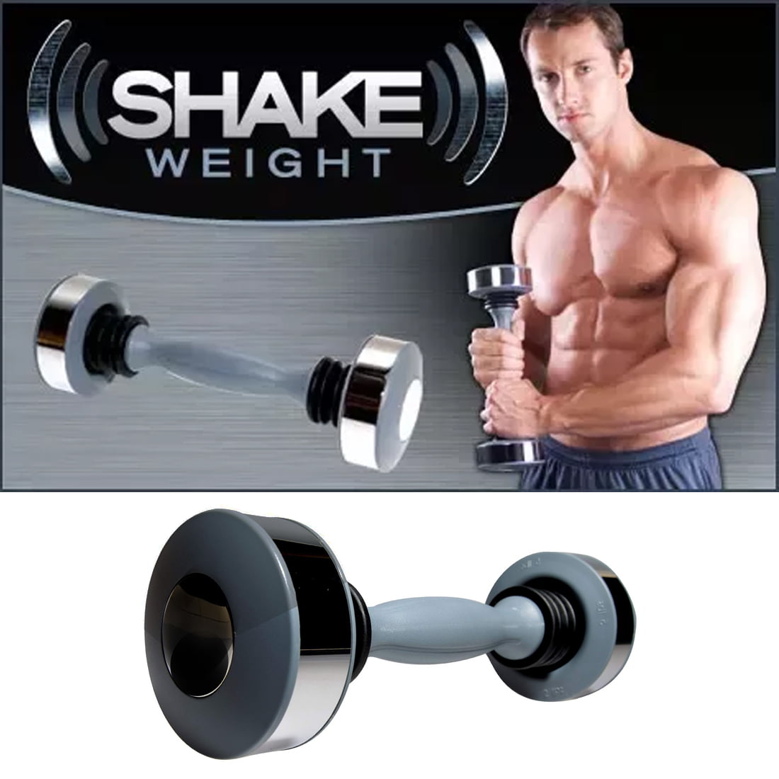  Comfecto Shake Weight for Men Women, 3 lbs Arm