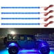 thumbnail image 1 of Tira de luces LED YM E-Bright, azul brillante, 30 cm, resistente al agua DC 12 V, paquete de 4, 1 of 7