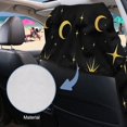 thumbnail image 5 of Kuiaobaty Universal Towel Automotive Seat Covers Sun Moon Star Print Towel Bucket Seat Covers for SUV Truck Sedan Multi-Purpose Absorbent Athletic Towels for Car Seats, 5 of 7