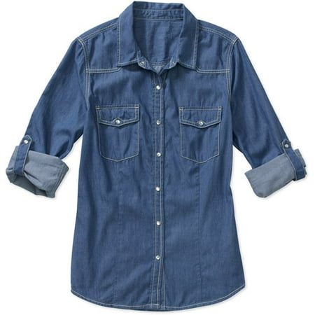 Signature by Levi Strauss & Co Women's Denim Shirt