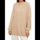 thumbnail image 2 of Suéter de Cuello Redondo para Mujer, Larga, Farol, Tejido , Holgado e Informal Albaricoque M, 2 of 9