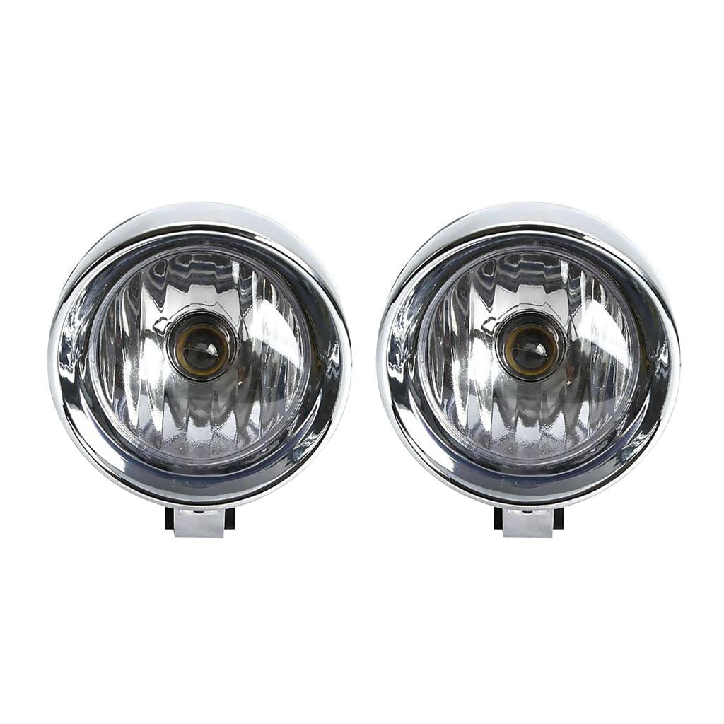 1 Pair ATV 40-SMD LED Headlight Bulbs Indicator Lamp Auto Accessories For Honda 