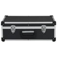 thumbnail image 4 of vidaXL Tool Suitcase 18.1"x13"x6.3" Black Aluminum, 4 of 8