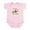 Petal Pink, variant on CafePress - Little Sister Backhoe I'm The Little Sister Body S - Baby Light Bodysuit, Size Newborn - 24 Months