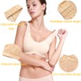 thumbnail image 4 of FITVALEN Women's Full Coverage Front Closure Wire Free Back Support Posture Bra, 4 of 8