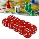 thumbnail image 5 of Juego de dados de 6 caras 30 piezas esquina redonda puntos blancos ANGGREK  Otros, 5 of 8