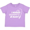 thumbnail image 3 of Inktastic I Hooked Grammy's Heart with Fishing Rod Boys or Girls Toddler T-Shirt, 3 of 5