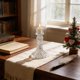thumbnail image 4 of Candelabro de vidrio transparente, candelabro decorativo de cristal, centro de mesa para bodas, cenas, fiestas, decoración de cenas con velas, decoración navideña, candelabro de vidrio, 4 of 6