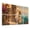 Color 10, variant on 8 Pack Art Acoustic Panels Sound Absorbing Sunlit Stone Terraces Colorful Flowers Ivy Decorative Soundproof Wall Panels Self Adhesive for Nursery Game Room Bedroom 48"x32"