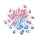 thumbnail image 3 of 100 cuentas acrílicas para chupetes de bebé, colgantes para decoración de mesa, manualidades y fabricación de joyas. Rosado azul, 3 of 9