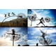 thumbnail image 4 of Elfo de hadas de las flores bailando con dientes de león, estatua de jardín de metal, decoración de jardín, 4 of 5