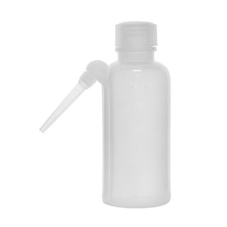 Tablecraft Clear LDPE Chef Squeeze Bottle with HDPE Cap, 4 Ounce