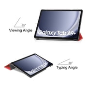 Tablet Case For Galaxy A9 Plus 11.0 SM-X210 X215 X216 Slim Lightweight Stand Hard Back Shell Protective Cover for Galaxy Tab A9+ Auto Wake/Sleep, Black