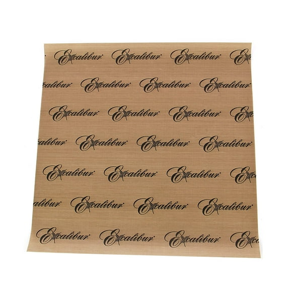 Excalibur Feuilles de Séchage Réutilisables Antiadhésives pour Déshydrateurs Alimentaires, Ensemble de 4, Marron