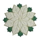 thumbnail image 3 of Mantel Individual Navideño, Mantel De Lino Con Bordado De Flores Para Cena, Para Cafetería, Hotel, Cocina, Blanco, 40cm Blanco 40cm Macarena Mantel individual, 3 of 8