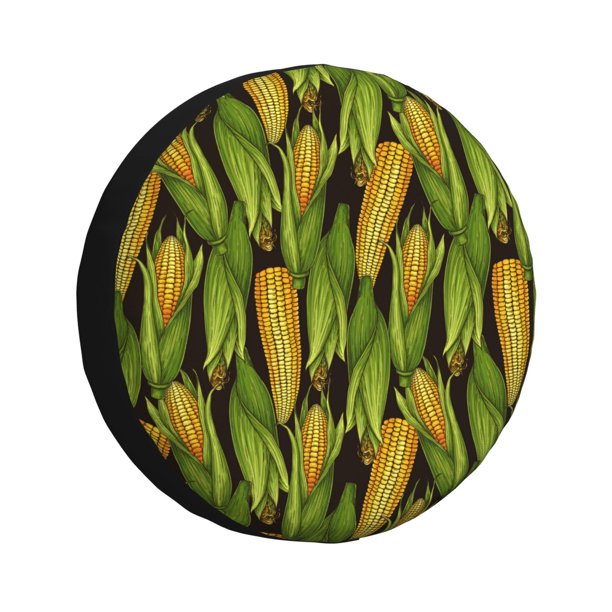 Balery Corn 2 Cubiertas para Neumáticos - Protector Resistente para Neumáticos de Camioneta, SUV, Remolque, Camper y RV-17 inch