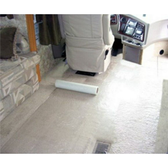 AP Floor Protector 022-CS21200 Used To Protect All Types Of Carpet; 21 Inch Width x 200 Foot Length; Clear; Water Resistant