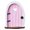 Pink, variant on Fairy Door Decor, Blue Heart Cutout Wooden Miniature Ornament, 1 Piece Arched Dollhouse Accessory, for Yard Garden Lawn Fairy Tale Themed Display Kids Imaginative Play Home Wall Decor