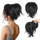 thumbnail image 4 of Grab Clip Type Fluffy Short Ponytail Wig Stylish Simple Hair Extensions Wig for Role Playing, 4 of 5
