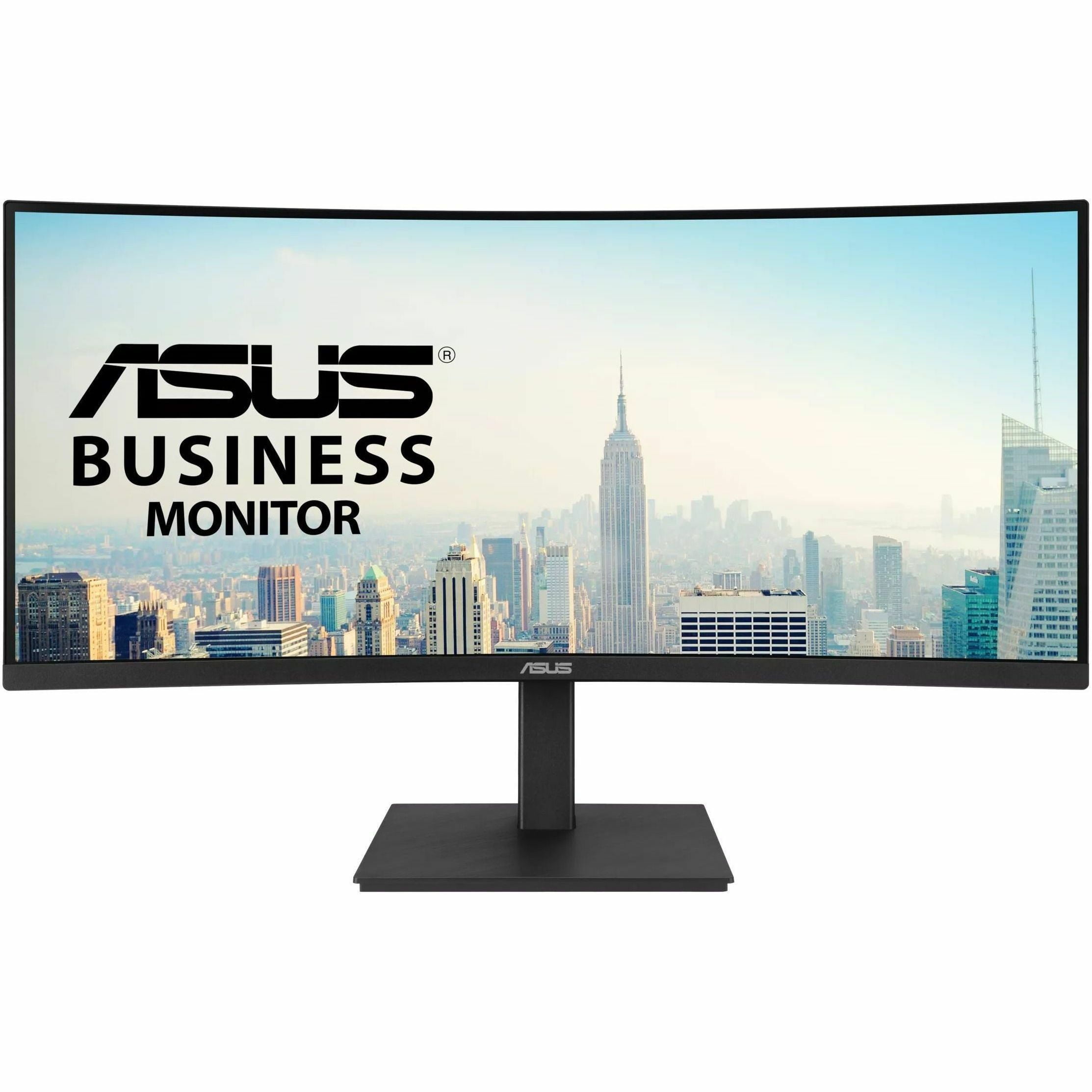 Asus VA34VCPSR 34" Class UW-QHD Curved Screen LED Monitor, 21:9, Black