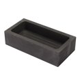 thumbnail image 4 of Moule à Lingots Rectangulaire en Graphite Haute Pureté Résistant à la Chaleur pour Raffinement de Bijoux en Métal pour Moulage 1700g Or, 4 of 5