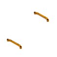 thumbnail image 4 of Bewildely Metal RC Car Rear Fixer Portable Desmontable Modificado Upgrade Fastener Parte Accesorios Reemplazo para Mini-Q Gold Oro 2piezas, 4 of 6