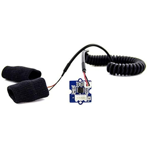 seeed studio Grove GSR Sensor Module 3.3V/5V Open Source, Galvanic Skin Response Sensor for DIY Sleep Quality Monitor Compatible with Board Arduino/Seeeduino/Raspberry Pi/BeagleBone/LinkIt ONE