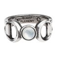 thumbnail image 1 of Alchemy Gothic R219N Triple Goddess Ring Size N-7, 1 of 1