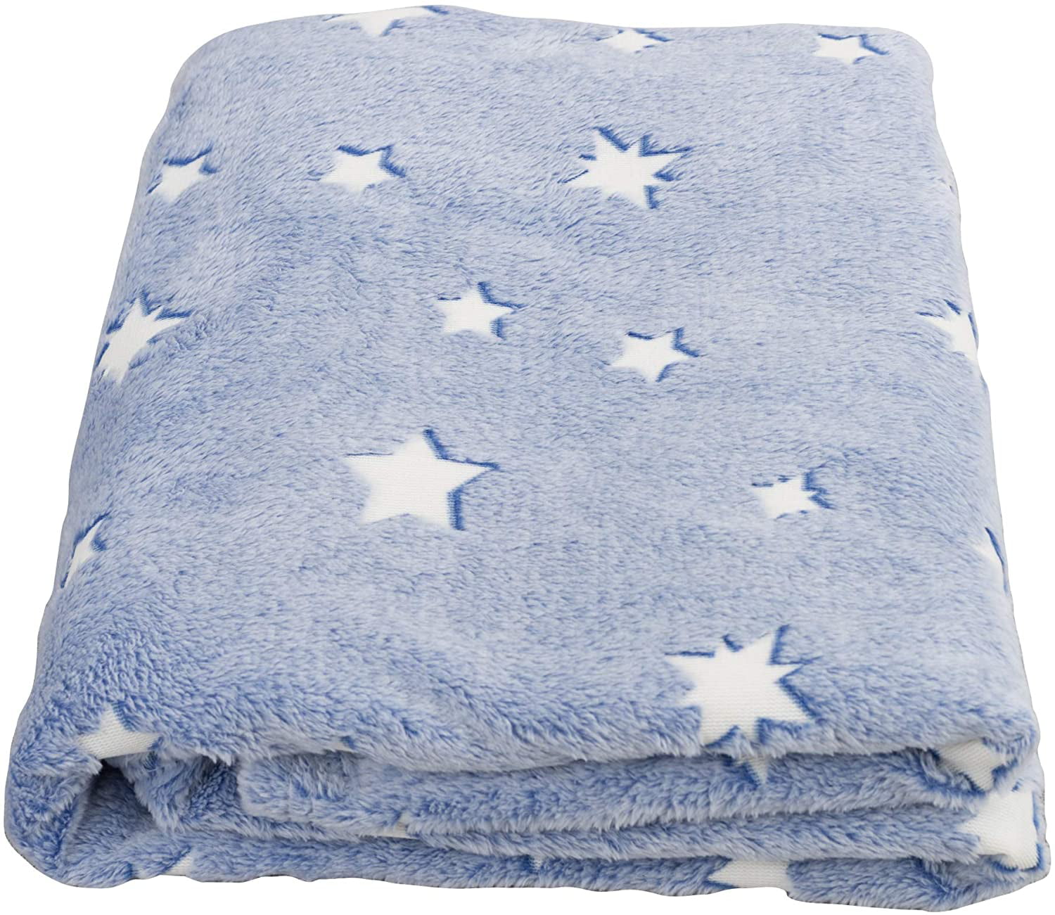 Details about   Glow in The Dark Throw Blanket Super Soft Fuzzy Plush Fleece,Decorated with Sta 