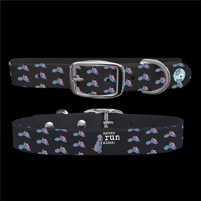 C4 Collars 410DIGRA45 Dog is Good Never Run Alone Collar Large