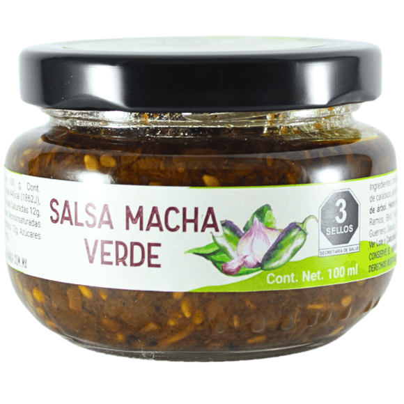 Salsa Macha Verde 100ml Casa Culinaria