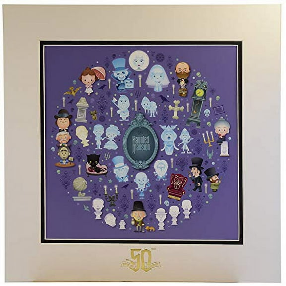 Disney Deluxe Artist Print Haunted Mansion of Cute Jerrod Maruyama