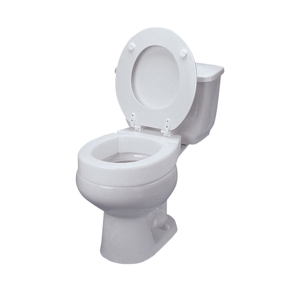 Tall-ette Hinged Elevated Toilet Seat Standard Bowl, 20-1/4 x 14-3/4 x 3-3/4 Inch, 1 Count