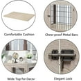 thumbnail image 5 of UniPaws UH5161 Large Pet Crate with Cushion -  Weathered Grey, 5 of 8