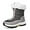 grey, variant on Women's Winter Snow Boots - Lightweight Waterproof Booties for Skiing & Outdoor Activities