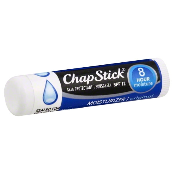ChapStick Lip Moisturizer SPF 12, 0.15 oz - Walmart.com