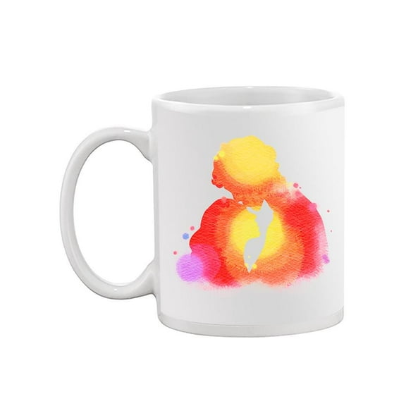 Couple In Love Watercolor. Mug Unisex's -Image by Shutterstock
