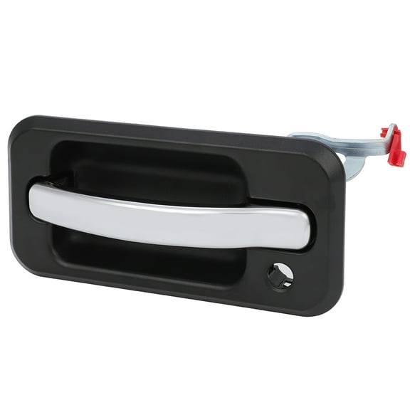 CCIYU Door Handle fit for 2003-2009 for Hummer H2 Exterior Front Driver Left Side Balck/Chrome (1pcs)
