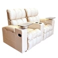 thumbnail image 2 of Sillon reclinable reposet Doble con mesa y portavasos para Cine en Casa Mobydec, 2 of 3