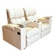 thumbnail image 2 of Sillon reclinable reposet Doble con mesa y portavasos para Cine en Casa Mobydec, 2 of 3