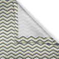 thumbnail image 3 of Ambesonne Chevron Kitchen Curtains, Vertically Arranged Waves, 55"x45", Slate Blue Pale Green, 3 of 3
