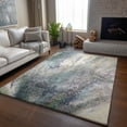 thumbnail image 6 of Addison Rugs Mayfield Washable Contemporary Watercolors Ivory Rectangle Rug, 8' x 10', 6 of 6