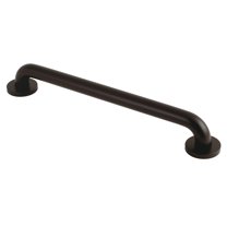 Kingston Brass DR514185 Meridian 18" x 1-1/4" O.D. Brass ADA Grab Bar, Oil Rubbed Bronze