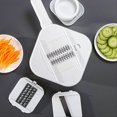 thumbnail image 2 of Vegetable Cutter with Drain Basket,Kitchen Sink Pink, 2 of 5