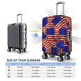 thumbnail image 5 of Fotbe Vintage USA Flag Luggage Cover Protector,Suitcase Protector,Scratch and Dirt Resistant,Fits 18-32 Inch Luggage-Small, 5 of 8