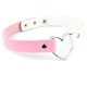 thumbnail image 1 of Collar con forma de corazón de melocotón de cuero sintético negro para mujer, estilo japonés, estilo punk, estilo harajuku, para discoteca, para chica suave, 1 of 6