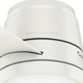 thumbnail image 3 of Casablanca 59571 54 in. Commodus Fresh White Low Profile Ceiling Fan with LED Light Kit & Wall Control, 3 of 8